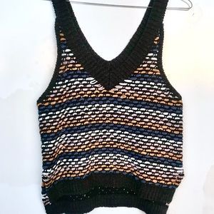 Urban outfitters ecote chunky knit crop sweater